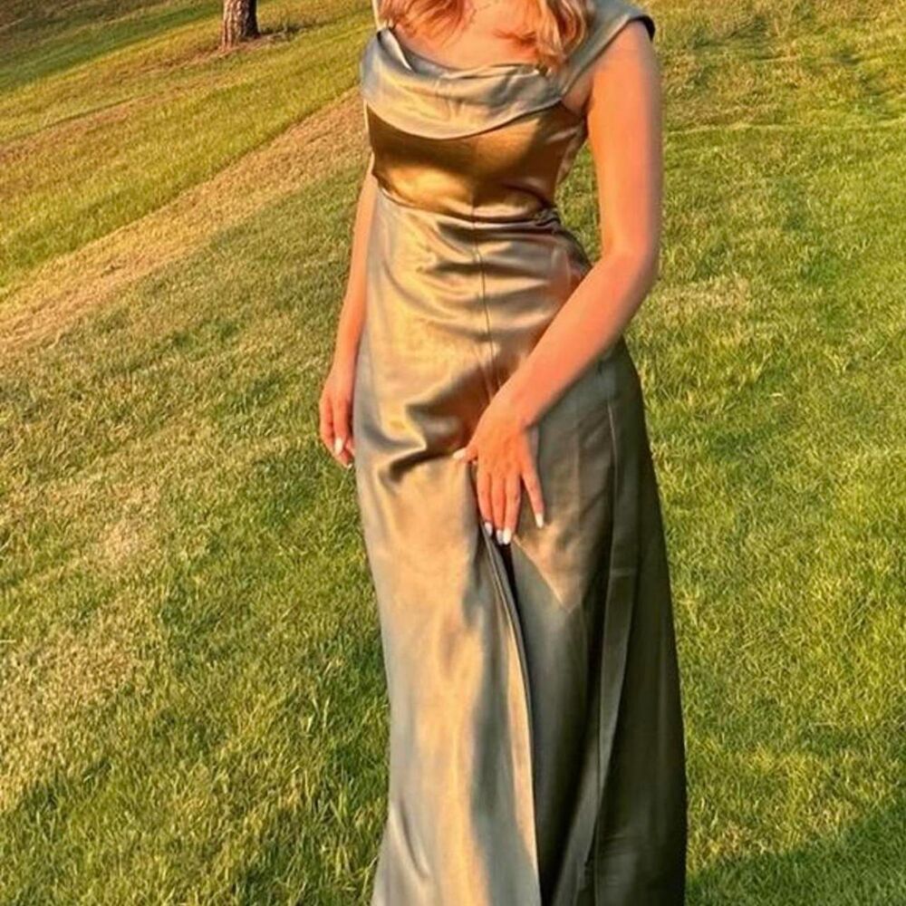 Birdy Grey Women's Khaki and Green Formal-dresses